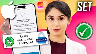 How To Recover Reset WhatsApp end to end Encrypted Password on iPhone/iPad 2024