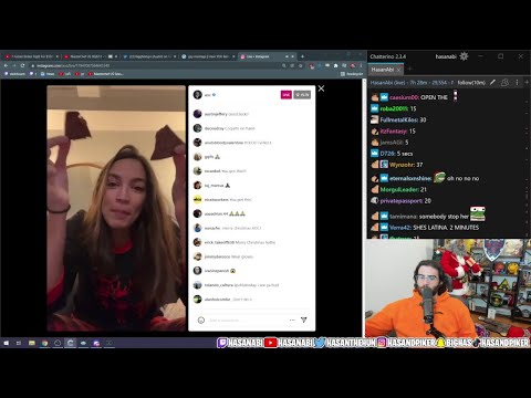 2/2 HasanAbi December 25, 2021 – MasterChef MEGA REACT, AOC Hot Chip Challenge, Stream Stats 2021