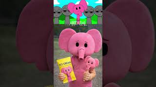 Incredibox Sprunki OC - Elly Eats Ice Cream In Real Life!