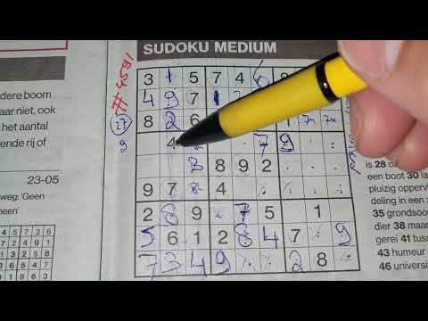 And Max has won the F1 race in Barcelona. (#4591) Medium Sudoku puzzle 05-23-2022