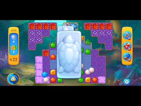 Fishdom 5713 Super Hard Level - NO 💣🧨💥