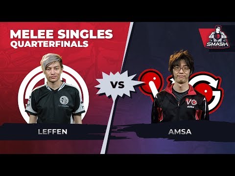 Leffen vs aMSa - Melee Singles: Quarterfinals - Smash Summit 6