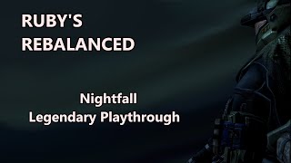 We Discover The Tastiest Alien Halo Reach Modded Ruby's Rebalanced Legendary Nightfall