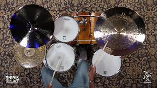 Video thumbnail for Meinl 15" Byzance Extra Dry Medium Thin Hi-Hats - 849/1401g (B15EDMTH-1071723D) by Memphis Drum Shop
