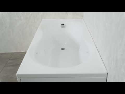 Миниатюра изображения товара Ванна акриловая Alba Spa Miami 170x75 (с ножками и экраном)