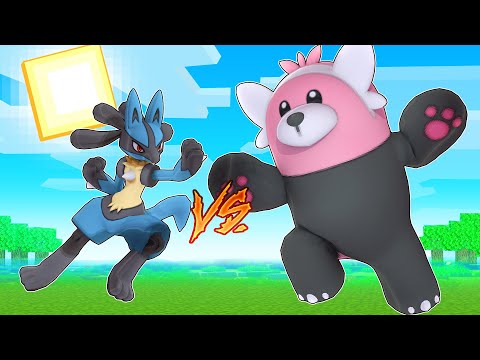 Minecraft: LUCARIO vs BEWEAR *qual é melhor?* - PIXELMON LENDAS Ep.32 ‹‹ P3DRU ››