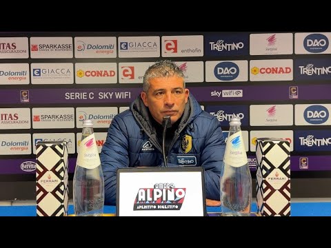 Trento-Cittadella, Tabbiani: “Voglio complimentarmi con i ragazzi: hanno fatto una grande partita"