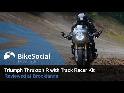 Triumph Thruxton R with Track Racer Kit (2016) - Review at Brooklands