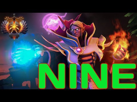 Nine Invoker VS Abed TA - AVG MMR 8162 - Dota 2 Pro Player Perspective