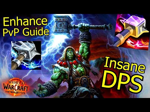 Enhancement Shaman PvP Guide - Insane Stormstrike + Windfury Damage - WoW: The War Within