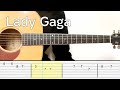 Peso Pluma - Lady Gaga (Easy Guitar Tutorial Tabs)