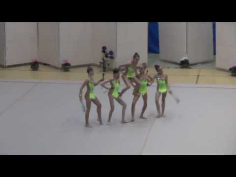 VK janika Tartu 10 clubs RG junior group Eesti MV 2016 1 katse