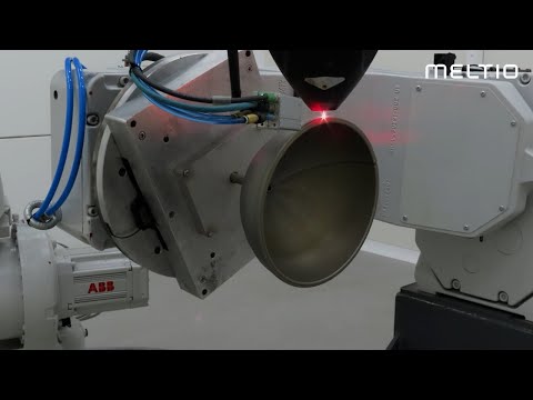 Metal 3D Printed Aerospace Propellant Tank - Meltio Engine Robot Integration