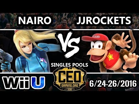 CEO 2016 Smash 4 - JJRockets (Diddy) Vs. Liquid | Nairo (ZSS) SSB4 Tournament - Smash Wii U