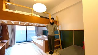 Loft Room Tour | A Hotel in Osaka, Japan