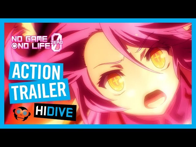 No Game, No Life Zero HIDIVE Action Trailer