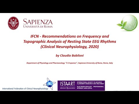 Babiloni C talk on IFCN Guidelines on resting EEG in Clinical Neurophysiology research