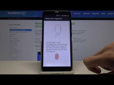 Cómo poner una huella digital en Duoduogo J6+ - añadir huella dactilar