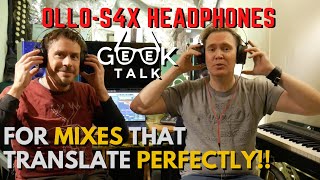 Video thumbnail for Mixing/Reference Headphones: Ollo S4X - Perfect Translation | GeeK Talk by Vaughn George