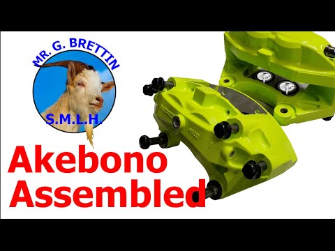 Akebono Brake Calipers Assembled