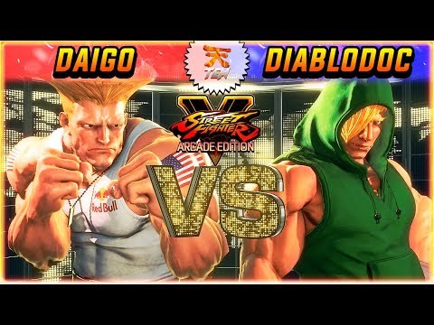 SFV AE ✪ DAIGO (Guile) vs DIABLODOC (Ed) | FT3 Set ✪ SF5 TenSFV