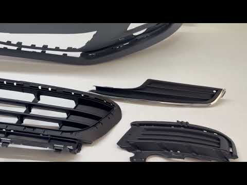 Fits Vw Golf MK7 2012-2017 Front Bumper Complete Kit No PDC & Washer Holes Primed video