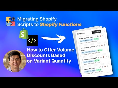How to Set Up Volume Discounts by Variant Quantity in Shopify