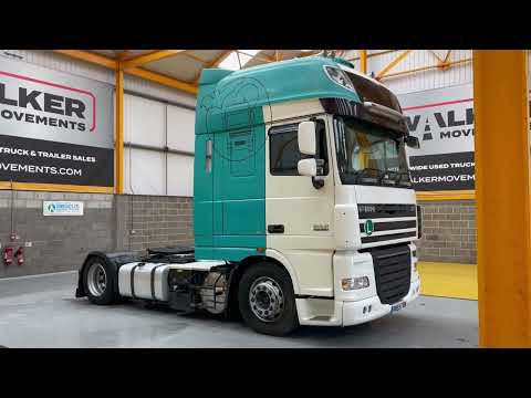 New In Stocklist For Sale: DAF XF105 460 Eu5 SUPER SPACE CAB LOW RIDE 4X2 TRACTOR UNIT–2009–RN59 FBN