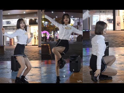 171110 퀸덤 (Queendom) - Fly High (희재) 직캠 by 수원촌놈 [일산 버스킹]