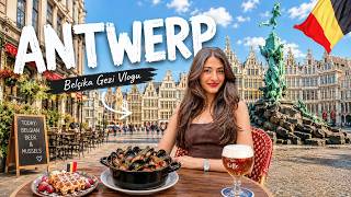 Belçika'nın az bilinen şehri Antwerp. 36 saatte Antwerp'i geziyoruz. 🇧🇪