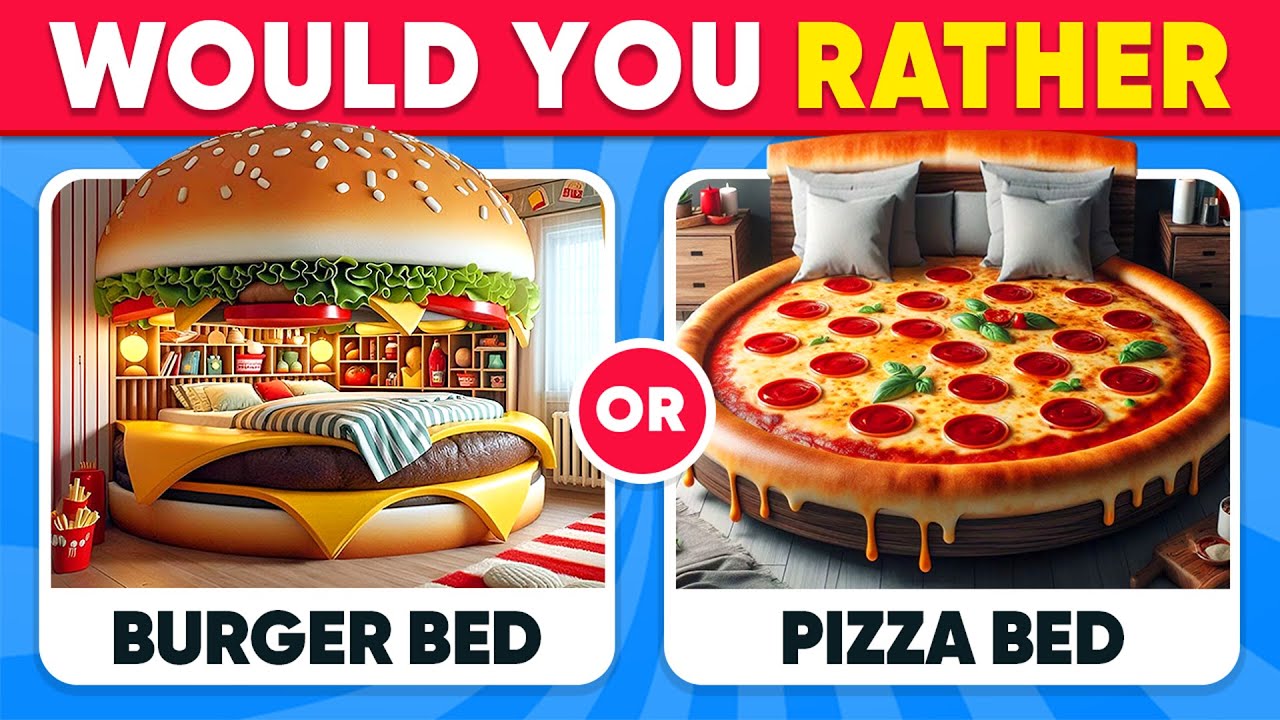 Would You Rather - LUXURY Life Edition 💸💎🍔🍕 Quiz Galaxy
