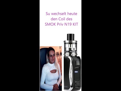 Wechsel eines Coils bei SMOK Priv N19 Kit