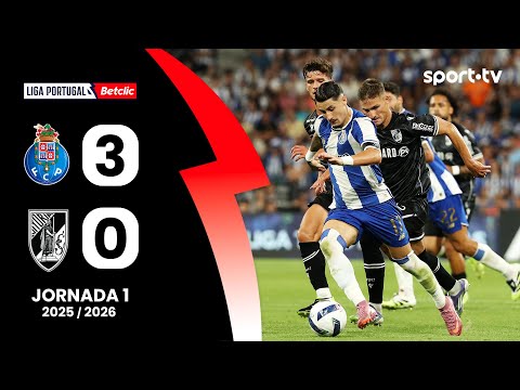 Resumo: FC Porto 3-0 Vitória SC - Liga Portugal Betclic | sport tv