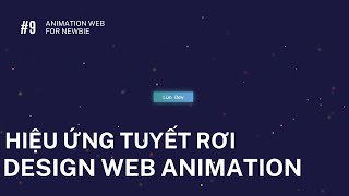 CSS hiệu ứng tuyết rơi – CSS animation website in newbie