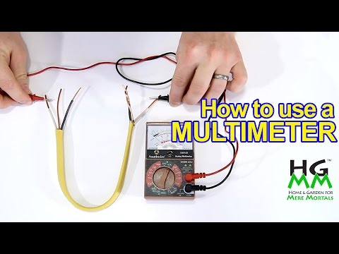 How to use a multimeter or voltmeter: Basics you need to know.