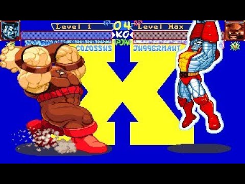 [TAS] Colossus vs Juggernaut (X-Men: Children of the Atom)