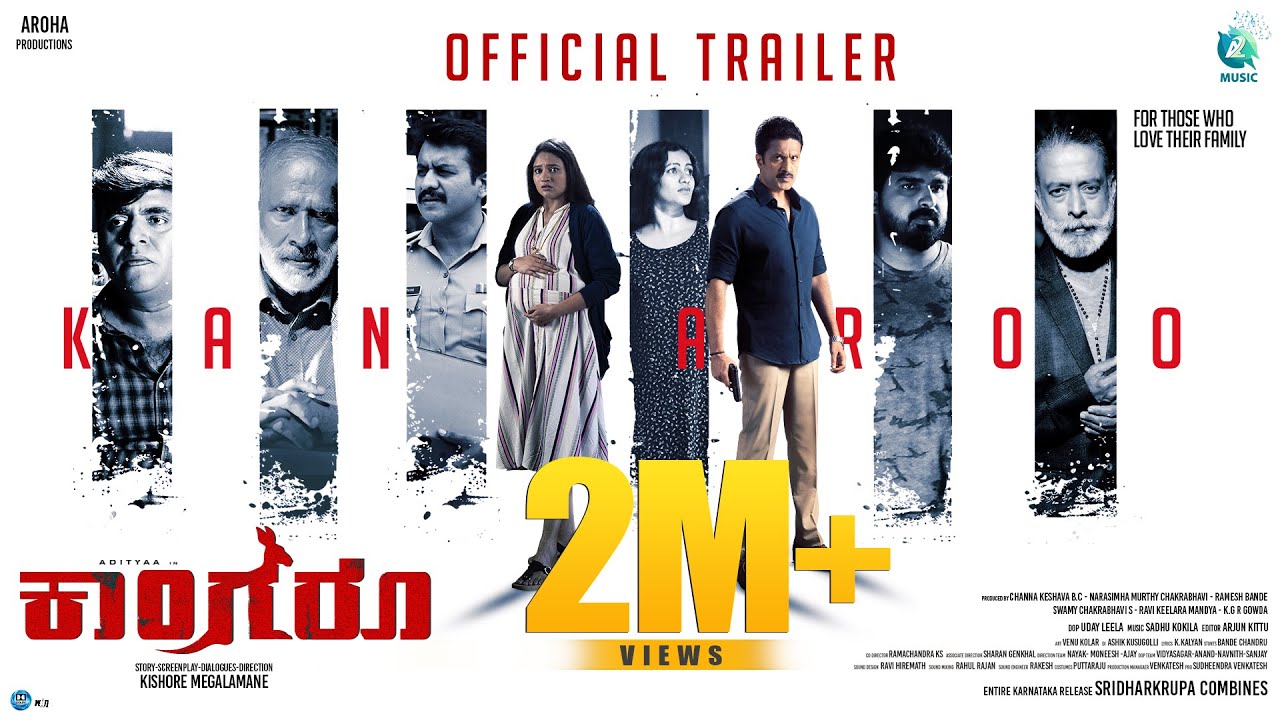 Kangaroo Official Trailer | Aditya, Ranjani Raghavan | Kishore Megalamane | Sadhu Kokila | A2 Music