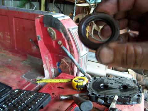 Detroit Diesel 6-71 blower conversion to gas engine .