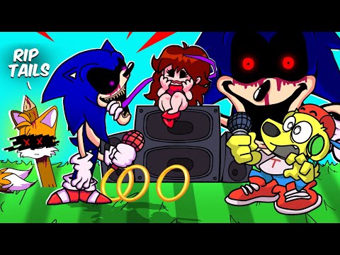 SONIC NOOO! Friday Night Funkin SONIC.EXE Cursed Week... FNF Mods #62
