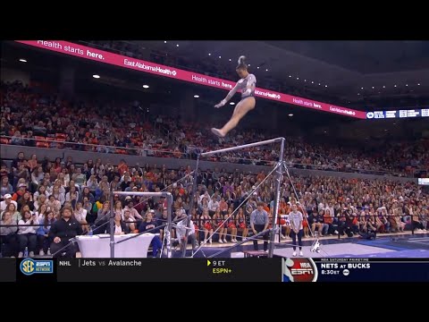 Watch Sunisa Lee Successfully Pull Off The First Nabieva In NCAA Gymnastics History