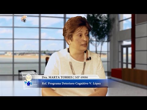 La Dra. Marta Torres en el programa de TV