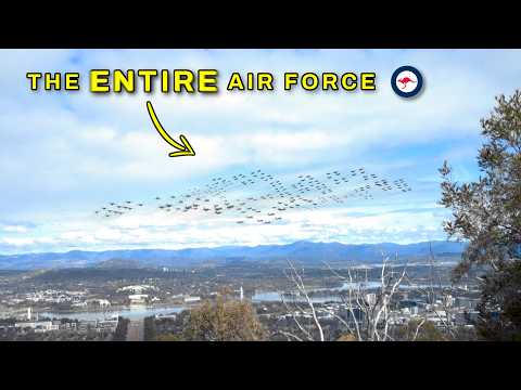 Every RAAF aircraft in one insane formation flypast ✈✈ | CGI (not AI)
