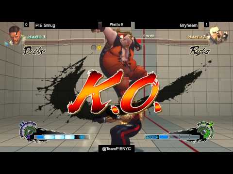 SSF4AE Team PIE Sets: PIE Smug (Dudley) vs Bryheem (Rufus)