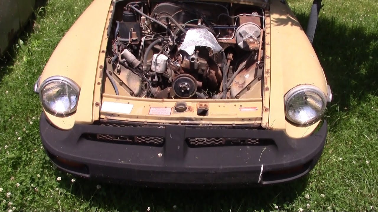 1975 MGB Parts Car Walkaround