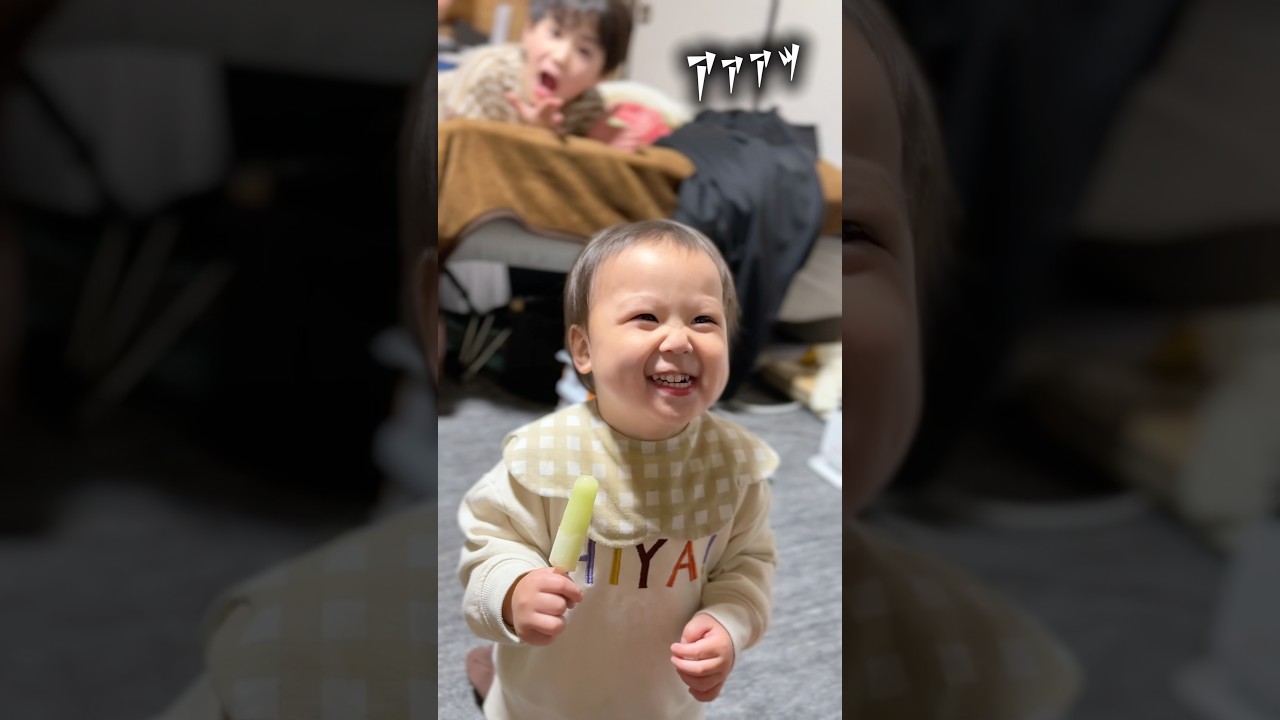 じぃじはじめてのお説教🙌🏻♡#２歳