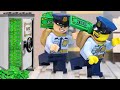1 Million Dollars Found in Safe But Police Stole Money | LEGO City Mini Movie