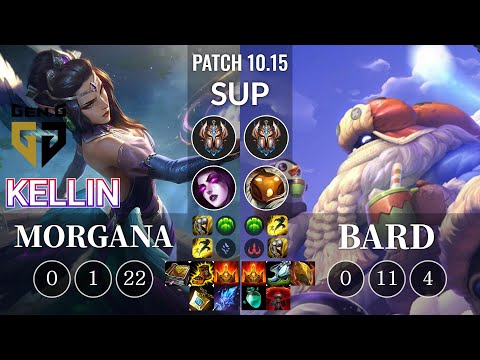 GEN Kellin Morgana vs Bard Sup - KR Patch 10.15