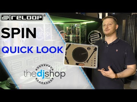 Reloop SPIN (Portable Turntable) - Quick Look