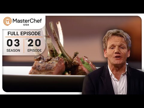 Rack of Lamb with Green Curry Sauce Showdown | MasterChef USA | Food Show