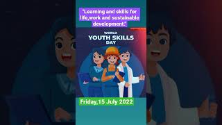 #World#Youth#skills#day# #whatsapp#status#shorts#